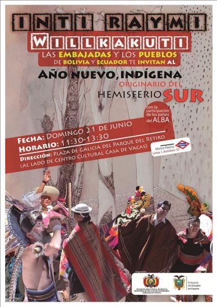 INTI RAYMI WILLKAKUTI - Embajada del Estado Plurinacional ...